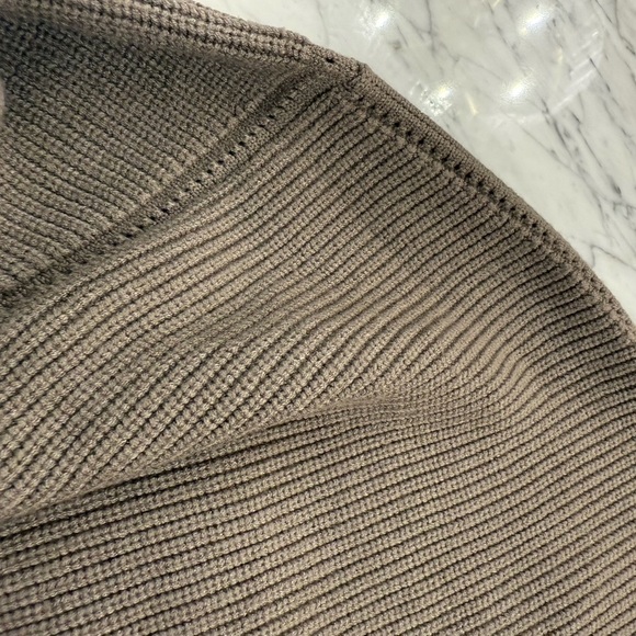 NEW Saukole Chunky Knit Green Oversized Sweater SOFT FALL COMFY SIZE MEDIUM M - Picture 6 of 6